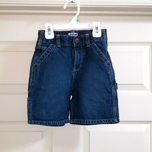 Toddler boys 4T blue jeans shorts